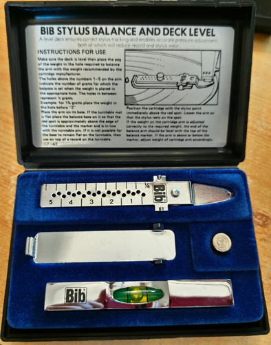 Bib stylus balance and - , deck