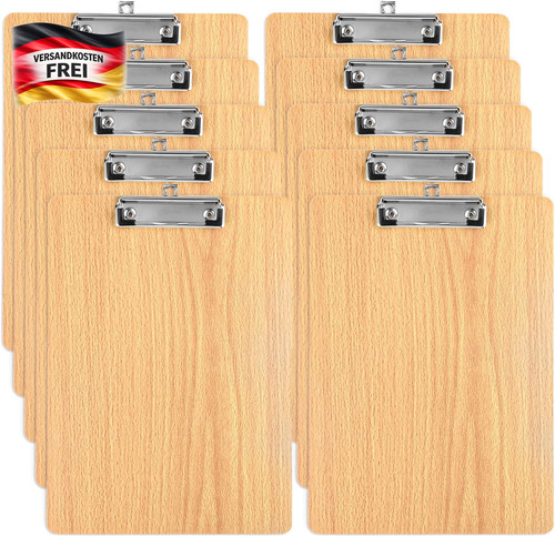 Klemmbrett holz stück - klemmbrett, 10