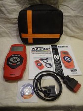OBD II Diagnosegerät  Wetecom Software und Aufbewhrungstasche