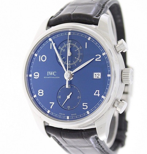 Iwc portugieser flyback stahl - iwc,