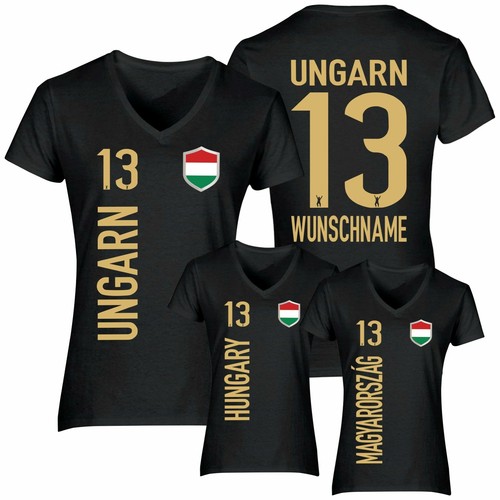 Fanshirt ungarn trikot damen - fanshirt,