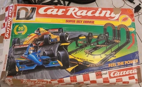 Carrera rennbahn car racing - -,