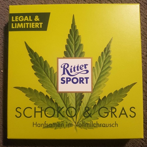 Ritter sport schoko gras - schoko,