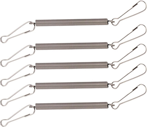 Feder mit clips einzeln - 5, clips,