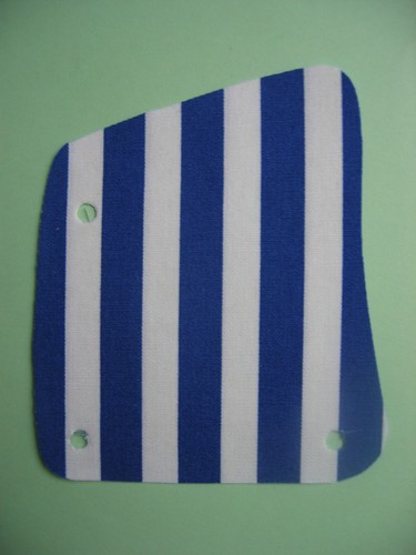 Ersatz segel blau weiß - segel, blau/weiß