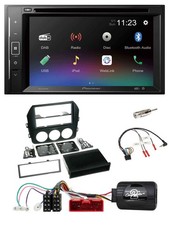 Pioneer Bluetooth Lenkrad USB 2DIN DAB DVD Autoradio für Mazda MX 5 NC 09-15 sch
