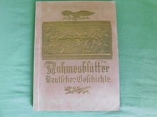 Zigarettenbilderalbum, Ruhmesblätter Deutscher Geschichte, komplett