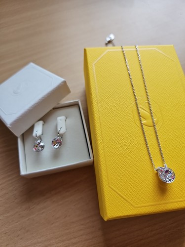 Swarovski schmuckset kette und - swarovski,