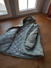 ++s.Oliver Kurzmantel mit Kapuze ++ Winterjacke ++ Hellgrün Gr. 46
