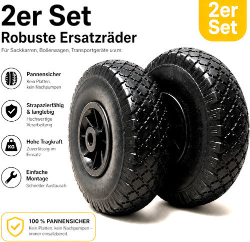 Rad 260mm sackkarrenrad - 260mm,