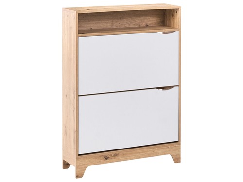 Schuhschrank mdf hellbraun - schuhschrank,