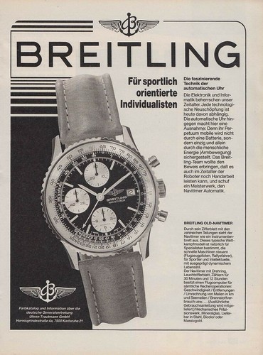 Breitling old navitimer - breitling,