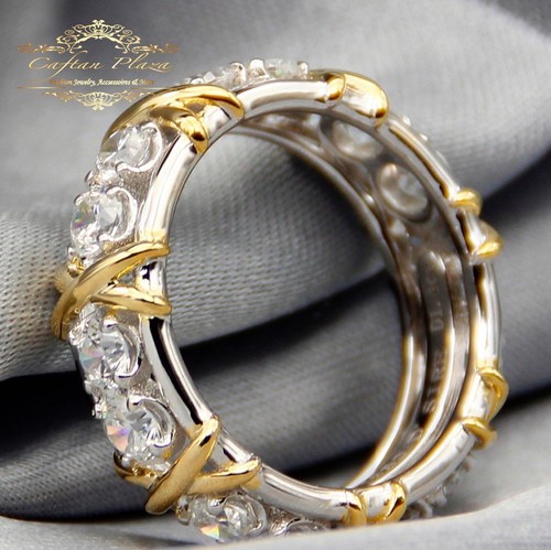 Damenring ring 18k weiss - damenring,