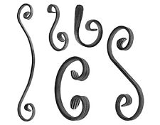 Schmiedeeisen Schnörkel Zaunschnörkel C-Bogen S-Schnecke 12x6 Zierelement Zaun