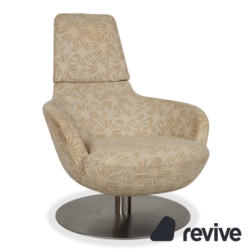 Natuzzi stoff sessel beige - natuzzi,