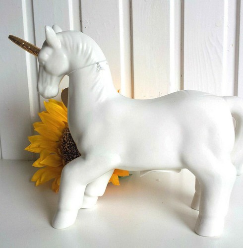Große porzellan einhorn - große,