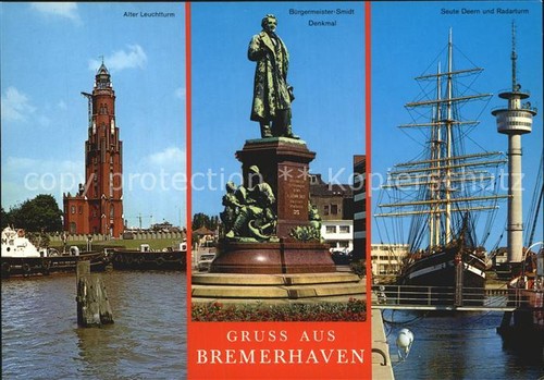 Bremerhaven nordsee leuchtturm - nordsee,