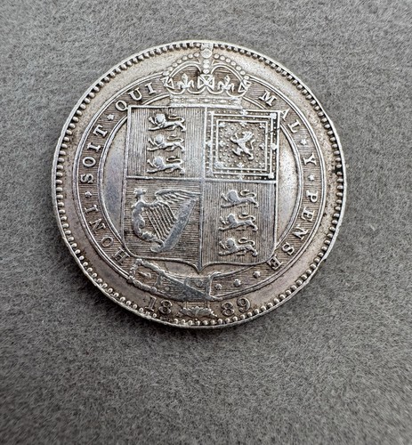 1889 one shilling queen - shilling,