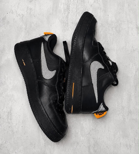 Nike air force schwarz gelb - nike, schwarz/gelb
