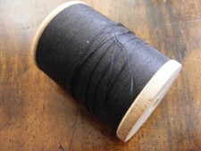 Garnrolle Nähgarn Holzrolle Garnspule Spule alt vintage Holzspule Garn groß schw