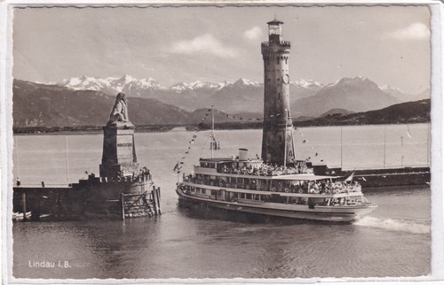 Ansichtskarte lindau bodensee - ansichtskarte, lindau/bodensee
