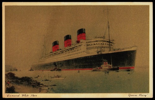 Versand rms queen mary - versand, cunard
