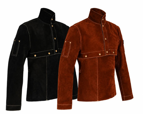 Wildleder schweißerjacke - schweißerjacke,