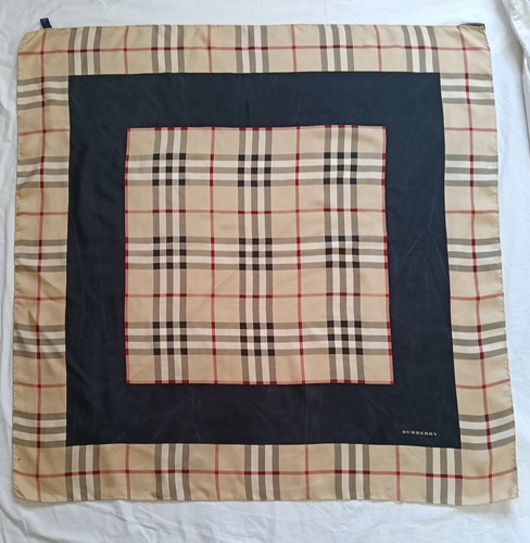 Foulard burberry soie - foulard, en
