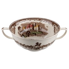 Suppentasse mit Innendekor