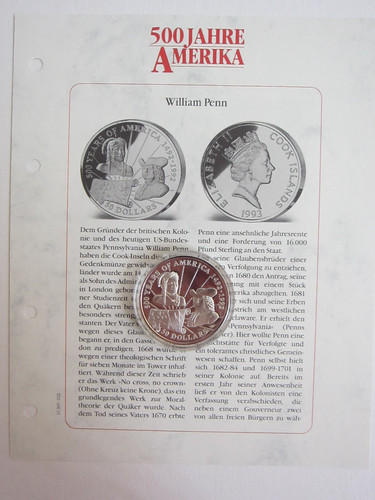 Cook islands dollars - cook, 1993