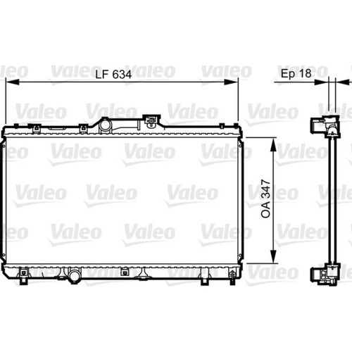 Valeo 731441 kühler - 731441,