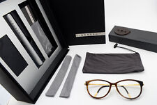 LINDBERG Brille 1812 54-15 135 H18 GT Gold Matt Buffalo Titanium Horn  OVP NOS