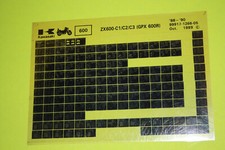 original Microfiche Kawasaki