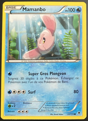 Pokemon karte mamando 119 - pokemon,
