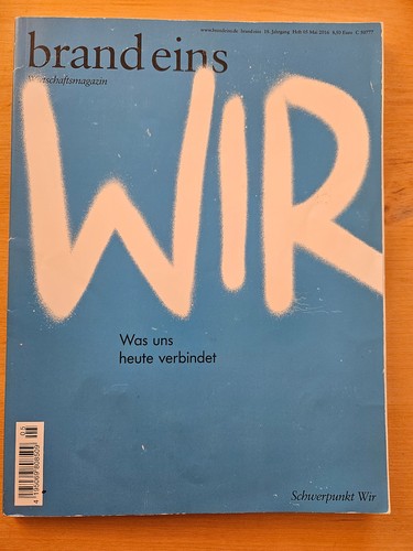 Brand eins heft mai 2016 - heft,