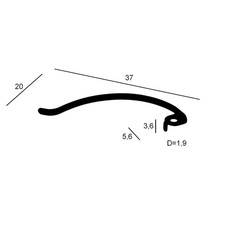 Sperrfeder 185 aus stahl - 185,,