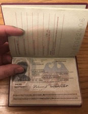 Deutscher Reisepass Original - abgelaufen 