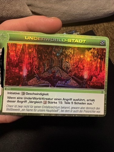 Chaotic underworld city foil - city,