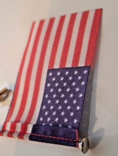 Usa fahne 65x40mm - fahne, mit