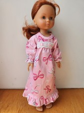 rosa Nachthemd Puppe Paola