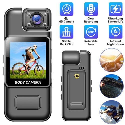 Camcorder bodycam - 4k,