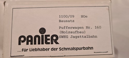 Komplettbausatz panier h0e - komplettbausatz,