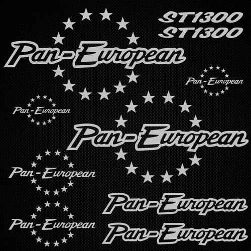 Aufkleber pan european - pan,