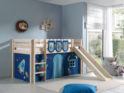 Spielbett hochbett kinderbett - hochbett,
