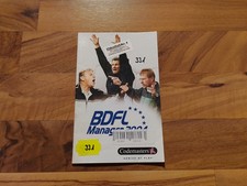 BDFL Manager 2004 - Anleitung für Sony Playstation 2