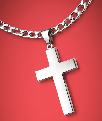 Kreuz anhänger mit - anhänger, kette