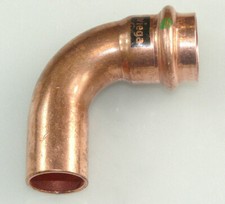 VIEGA PROFIPRESS BOGEN 90° I.A 15 - 18 - 22 - 28 - 35 - 42 - 54 MM PRESSFITTINGE