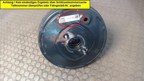 Bremskraftverstärker opel - bremskraftverstärker,