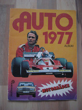 AMERICANA  - SAMMELBILDER ALBUM - AUTO 1977 + MOTORRÄDER  - 1 Bild fehlt.