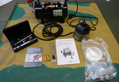 Airbrush starter set s - -, h